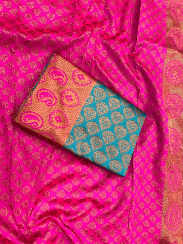 MF 50 Soft Lichi Silk Designer Saree Catalog